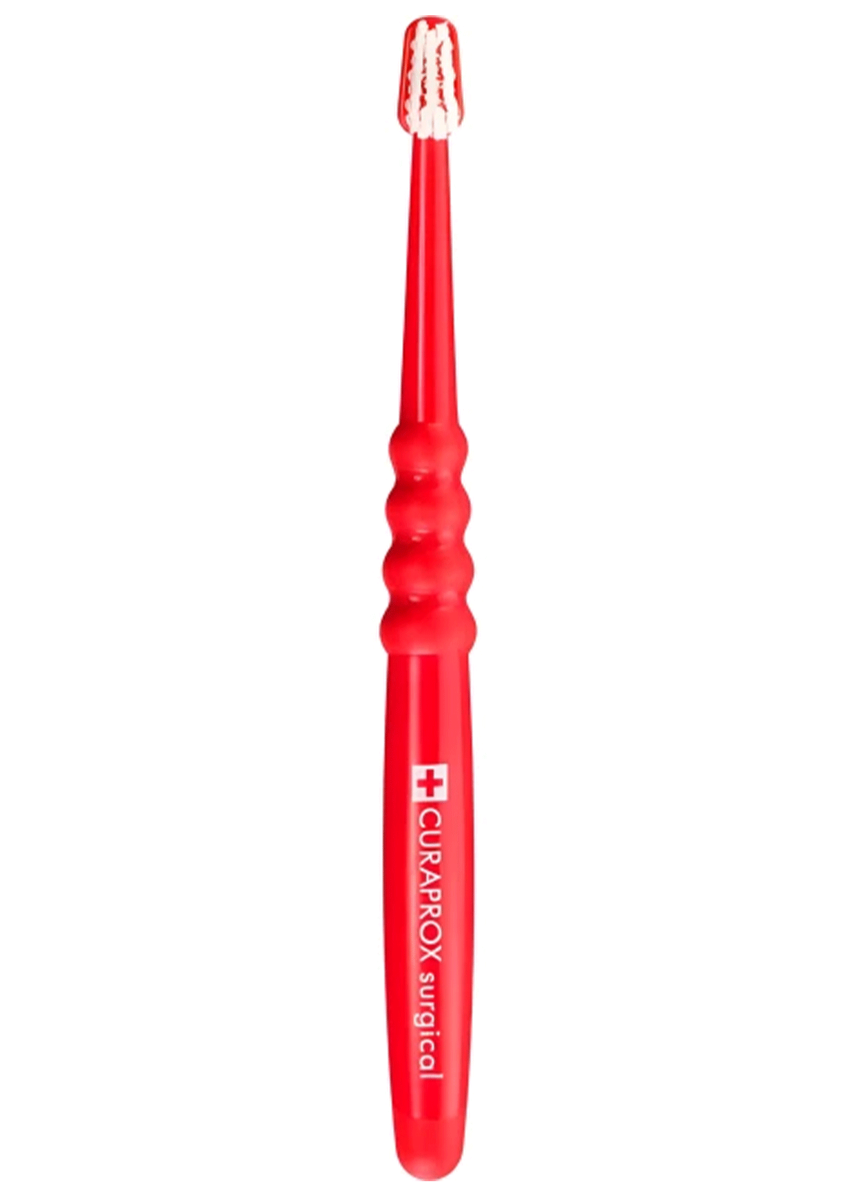 Детская зубная щетка Curaprox c гуммированной ручкой серия Baby розовая, изображение 3