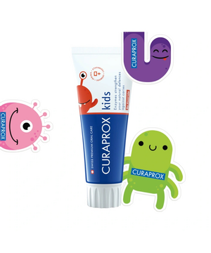 Набор зубных щеток (2 шт.) CS Kids Duo Little Bacterias Edition, изображение 2