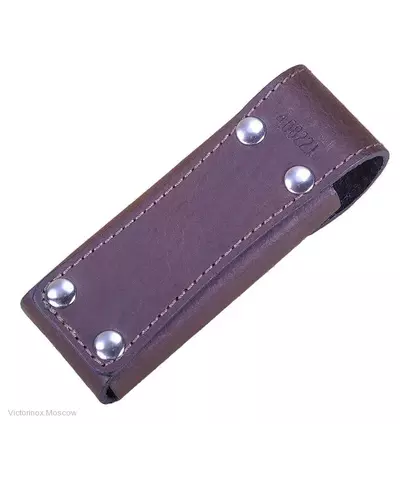Чехол на ремень VICTORINOX 4.0822.L для мультитулов SwissTool Spirit, кожаный, коричневый, изображение 5