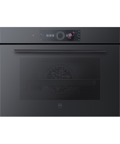 Духовой шкаф V-ZUG Combair V4000 45 черное стекло