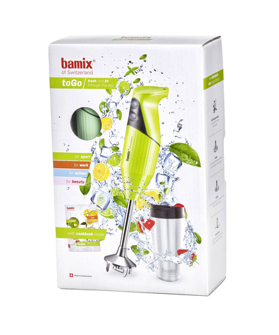 Блендер BAMIX toGo M180 Lime, изображение 5