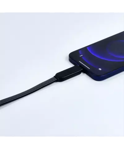 Зарядный кабель 6-в-1 Rolling Square inCharge X Max - 1.5 m, up to 100W, Lava Black, изображение 4