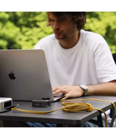 Зарядный кабель 6-в-1 Rolling Square inCharge XL - 3 m, up to 100W, Glacier White, изображение 7