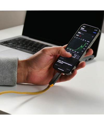 Зарядный кабель 6-в-1 Rolling Square inCharge XL - 30 cm, up to 100W, Summit Yellow, изображение 10