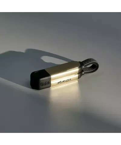 Зарядный кабель-брелок 6-в-1 Rolling Square inCharge X - 14.5 cm, up to 100W, Marble Beige, изображение 7