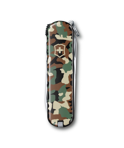 Нож-брелок VICTORINOX NailClip 580, 65 мм, 8 функций, зелёный камуфляж, изображение 3