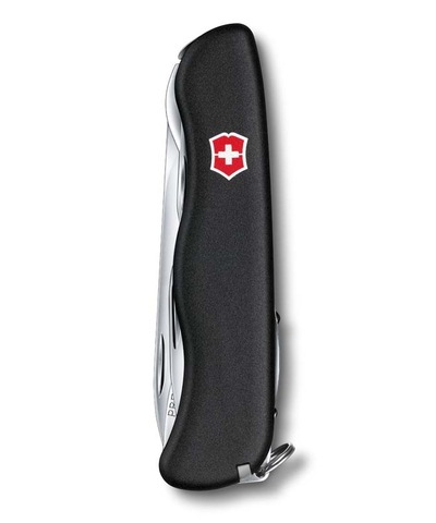 Нож перочинный VICTORINOX Picknicker, 111 мм, 11 функций, с фиксатором лезвия, чёрный, изображение 2