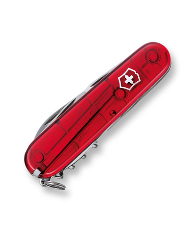 Нож перочинный VICTORINOX Spartan, 91 мм, 12 функций, полупрозрачный красный, изображение 3