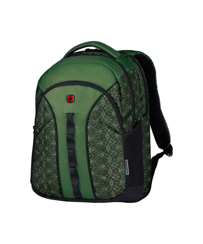 Рюкзак WENGER Sun 16'', зеленый со светоотражающим принтом, изображение 2