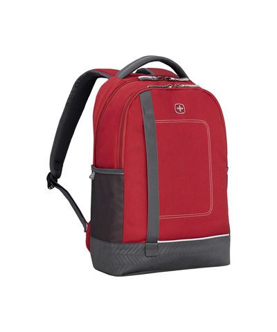 Рюкзак WENGER NEXT Tyon 16", красный/антрацит, переработанный ПЭТ/Полиэстер, 32х18х48 см, 23 л., изображение 2