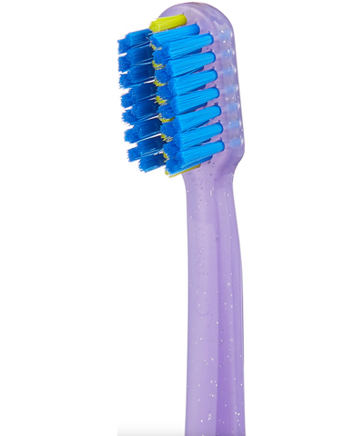 Ортодонтическая  щетка CURAPROX CS 5460 ortho ultra softс, углублением, фиолетовая, изображение 2