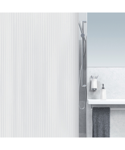 Штора Spirella для ванной Twill белый, 180 x 200 см