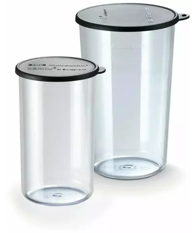Набор стаканов с крышками Bamix 3002.001 400мл+600мл (origin box)