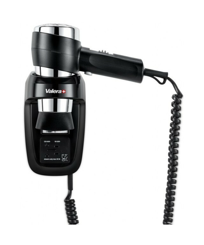 Фен настенный Valera Hospitality Action Protect 1600 Shaver (542.06/044.06 black), изображение 2