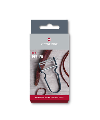 Овощечистка VICTORINOX REX, цвет ручки синий, изображение 6