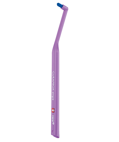 Монопучковая  щетка CURAPROX single & sulcular, 9мм, фиолетовая