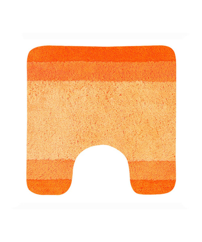 Коврик  Spirella для туалета Balance оранжевый, 55 x 55 см