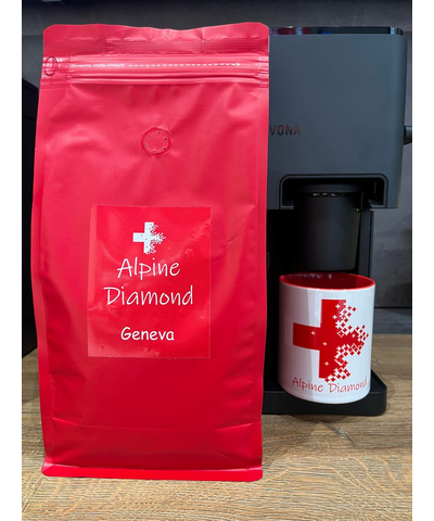 Кофе в зернах Alpine Diamond Geneva 1000g, изображение 4