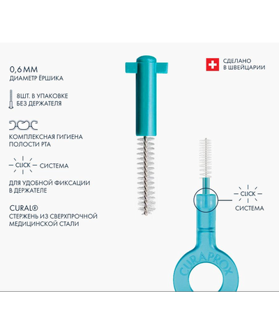 Набор ершиков Prime Start CPS 06, изображение 4