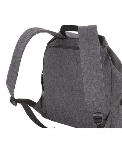 5332424403 Рюкзак WENGER 13'', cерый, ткань Grey Heather/ полиэстер 600D PU , 33х13х39 см, 16 л, изображение 3