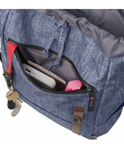 Рюкзак WENGER 16'', синий, полиэстер 600D, 16 л (605201), изображение 6