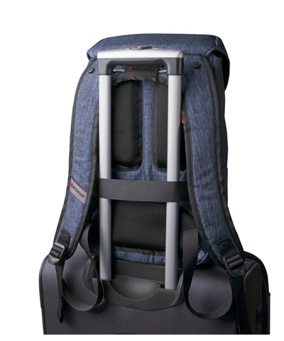 Рюкзак WENGER 16'', синий, полиэстер 600D, 16 л (605201), изображение 4