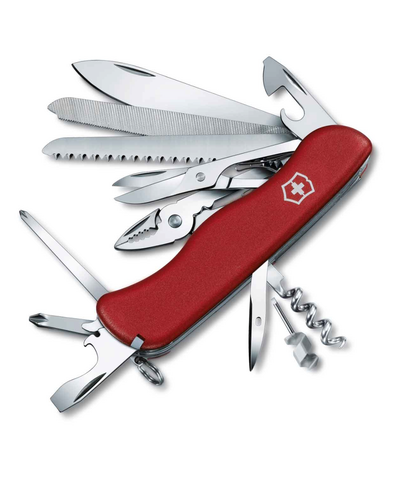 Нож перочинный VICTORINOX WorkChamp (0.8564), 111 мм, красный