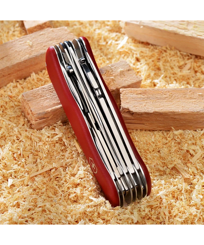 Нож перочинный VICTORINOX WorkChamp (0.8564), 111 мм, красный, изображение 8