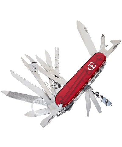 Нож перочинный VICTORINOX Swiss Champ 1.6795.T, 91 мм, 33 функции, изображение 11