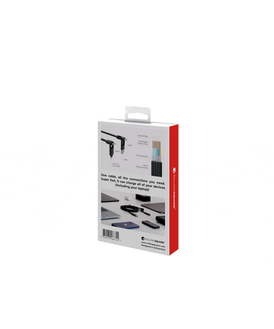 Зарядный кабель 6-в-1 Rolling Square inCharge XL - 3 m, up to 100W, Urban Black, изображение 10