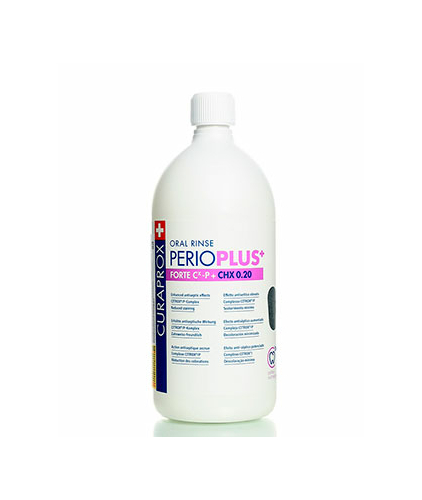 Жидкость - ополаскиватель CURAPROX Perio Plus Forte CHX 0,20%, (900 мл)