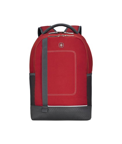 Рюкзак WENGER NEXT Tyon 16", красный/антрацит, переработанный ПЭТ/Полиэстер, 32х18х48 см, 23 л.