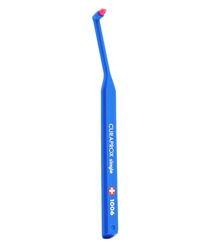 Монопучковая щетка CURAPROX single & sulcular, 6мм, синяя