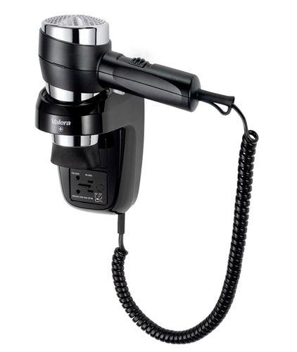 Фен настенный Valera Hospitality Action Super Plus 1600 Shaver (542.06/044.05 black)