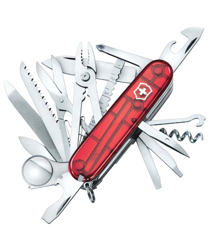 Нож перочинный VICTORINOX Swiss Champ 1.6795.T, 91 мм, 33 функции