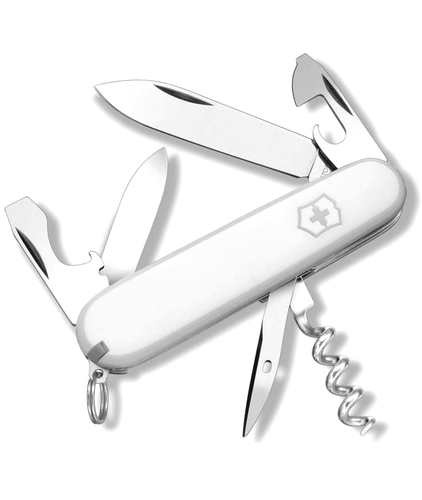 Нож перочинный VICTORINOX Spartan 12 функций, белый, (1.3603.7)