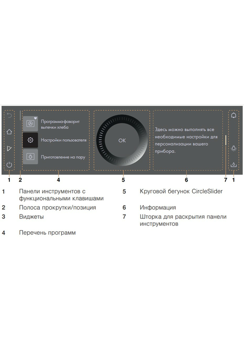 Паровой шкаф V-Zug CombiSteamer V6000 45 черное стекло, изображение 4