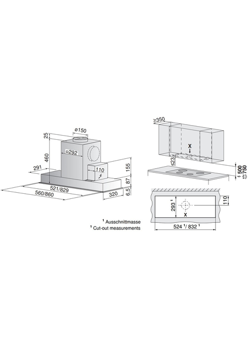 Вытяжка V-ZUG AiroClearCabinet V4000 AE4T-64009, изображение 7