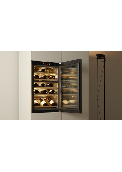 Встраиваемый винный шкаф V-Zug WineCooler V4000 90 WC4T-51102 R черн.стекло, изображение 4