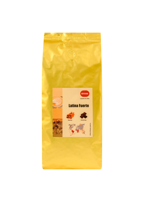 Кофе в зернах Nivona Latina Fuerte 500g, изображение 2