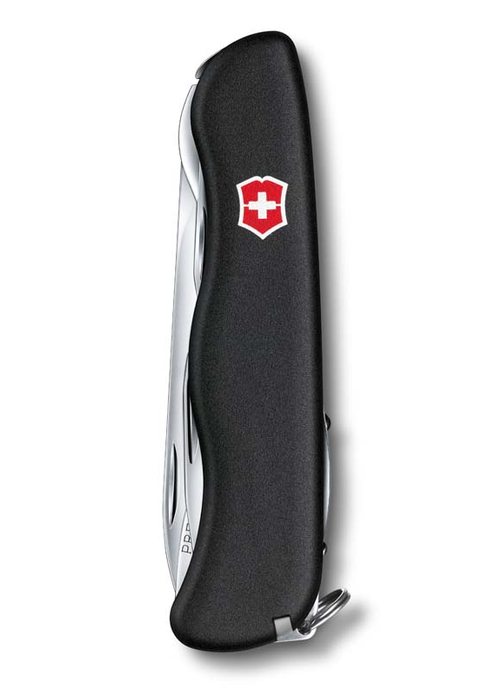 Нож перочинный VICTORINOX Picknicker, 111 мм, 11 функций, с фиксатором лезвия, чёрный, изображение 2