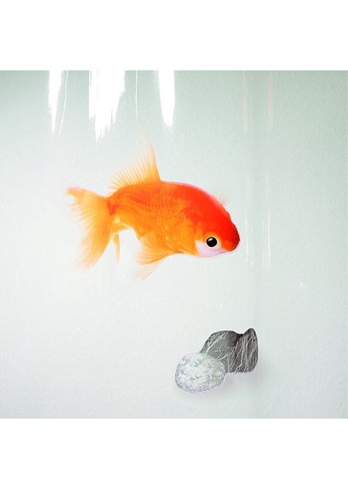 Штора Spirella для ванной Goldfish оранжевый, изображение 5