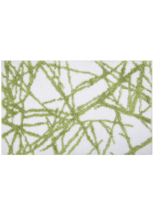 Коврик  Spirella для ванной Oak Green зелёный, 60 х 90 см