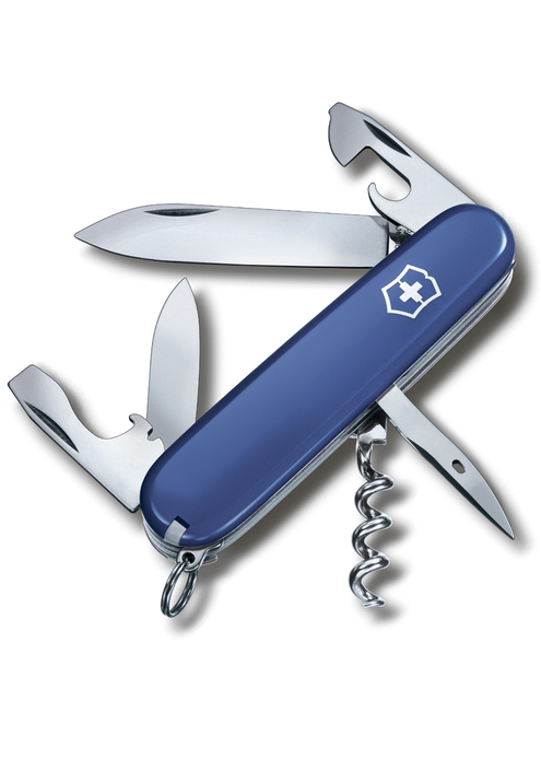 Нож перочинный VICTORINOX Spartan, 91 мм, 12 функций, синий