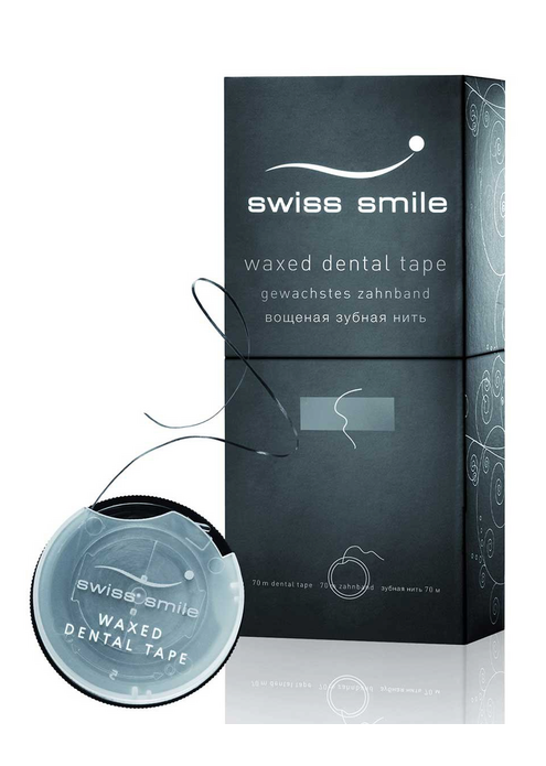 Вощеная зубная лента Swiss Smile, изображение 2