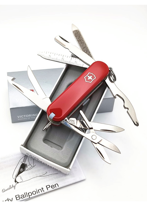 Нож-брелок VICTORINOX Mini Champ, 58 мм 0.6385, изображение 12