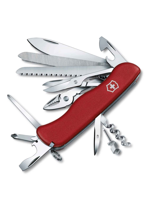 Нож перочинный VICTORINOX WorkChamp (0.8564), 111 мм, красный