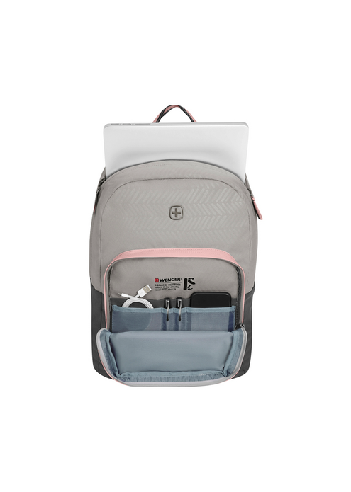 Рюкзак WENGER NEXT Crango 611982, 16", серый/розовый, 27 л., изображение 4