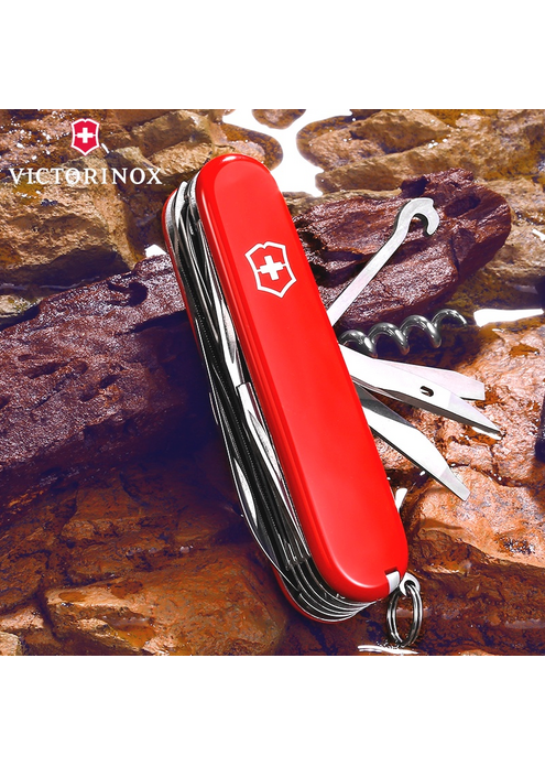 Нож перочинный VICTORINOX Ranger, 91 мм, 21 функция, рукоять из красного пластика, изображение 11