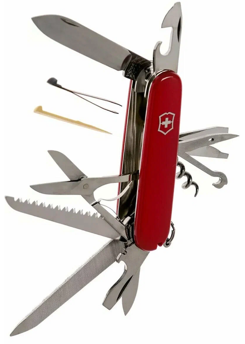 Нож перочинный VICTORINOX Ranger, 91 мм, 21 функция, рукоять из красного пластика, изображение 5